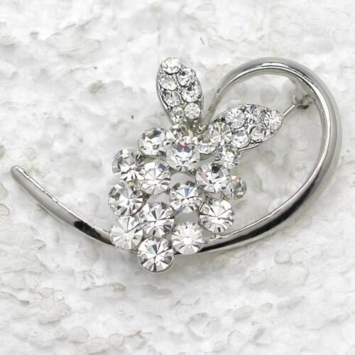 12pcs/lot Wholesale Fashion Brooch Rhinestone Fruit Pin brooches C102090