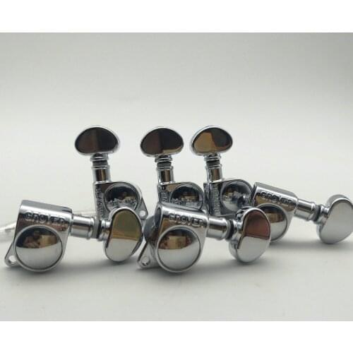 3R3L Tuning Pegs Silver Guitar Tuning Peg Machine Heads Tuners