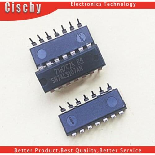 1PCS 74HC107 SN74HC107N DIP14
