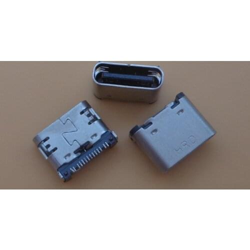 5pcs New female 14 pin 14pin type C Micro mini USB Charging Port jack socket Connector