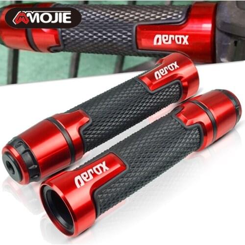7/8" 22MM CNC Motorcycle handlebar grip handle bar Motorbike handlebar grips For Yamaha Aerox 155 AEROX155 2016 2017 2018 2019