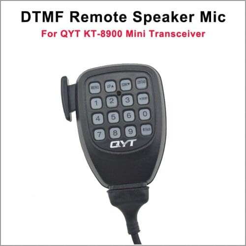 QYT KT8900 Accessory kt-8900 speaker microphone 8 Pin DTMF Remote Speaker Microphone for QYT KT-8900 Mini Mobile Radio