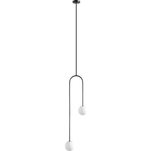 Art LED droplight personality sitting room glass ball minimalist lamps and lanterns of bedroom the head of a bed