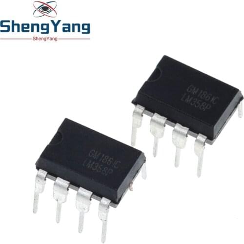 10pcs LM358 LM358N LM358P DIP8 integrated circuits