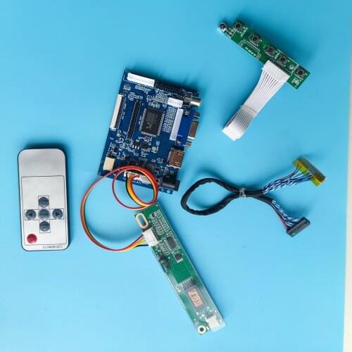 Kit Work for QD15TL04 1280x800 30pin Controller Board moitor driver panel HDMI 2AV VGA AV remote LCD Screen display