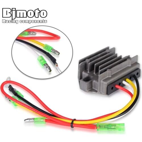 BJMOTO Motorcycle Voltage Regulator Rectifier For Tohatsu 3B7-76065-3 M50D2 2002-2003 For Nissan NS50D2 2002-2003 Marine 40HP