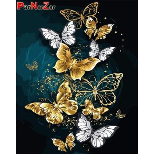 ParNarZar 5D DIY Diamond Painting Butterfly Art Full Drill kits for home decor