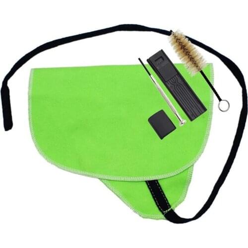 5Pcs/Set Saxophone Maintenance Cleaning Kit Sax Clean Cloth Brush Set for Alto Tenor Soprano Saxophone Accessories