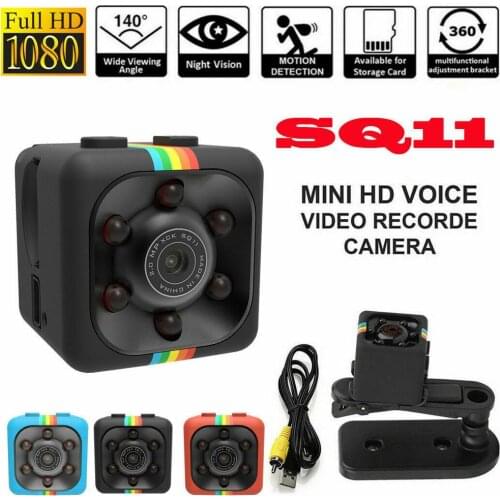 SQ11 SQ12 SQ13 SQ23 HD Mini Camera Espia Oculta Portable Body Camcorder Small DVR Gizli Kamera Micro Cam Support Hidden TF Card