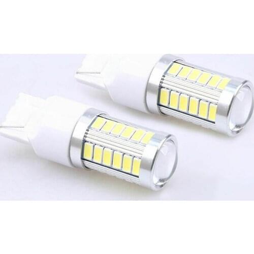 2x LED Bulb T20 7443 W21W 1156 BA15S P21W Canbus No Error Auto Backup Reverse Lamp Car Lamp Brake Bulbs 3157 3156 3047 white