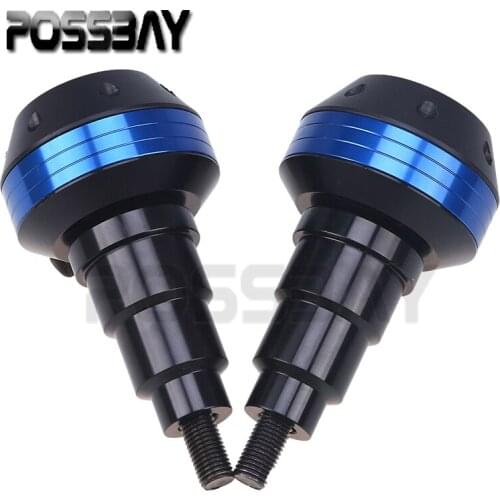 For YAMAHA Kawasaki Honda Universal 10MM Motorcycle Frame Sliders Falling Protection Guard Crash Pads Moto CNC Aluminum Parts