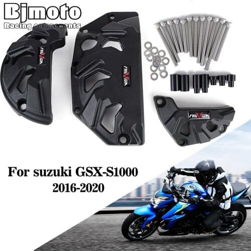 Motorcycle Engine Protective Cover For Suzuki GSX-S1000/F 2016 2017 2018 2019 2020 Fairing Guard Sliders Crash Pad