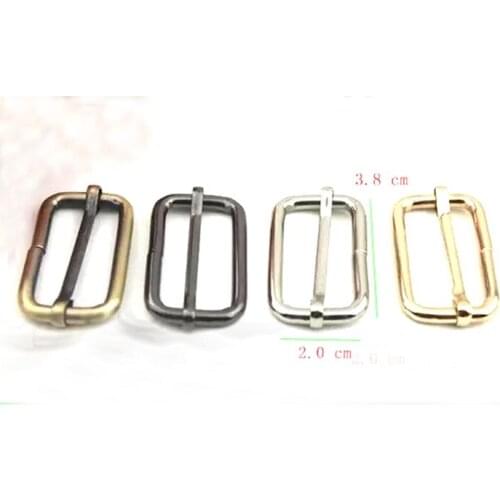 1.50 Inch (38mm) Rectangle Sliders for Strap Adjuster buckles for Bag
