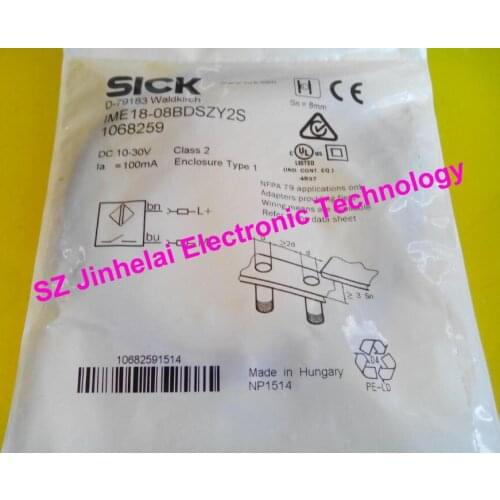 100% Authentic original IME18-08BDSZY2S, IME18-08NNSZW2S SICK Proximity switch