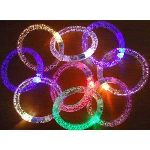 200pcs/lot LED bracelet,flashing luminous bracelet,light up bracelet for bar,birthday, Halloween,Christmas party decoration