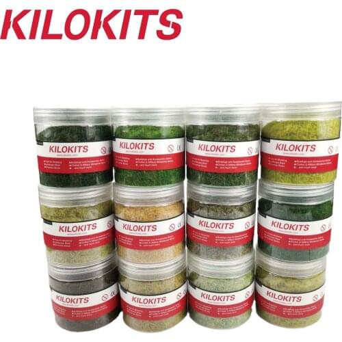 5MM 25g Static Grass Simulation Plant Railroad Scenery Miniature Model Kits 1/35 1/72 HO O OO Scale