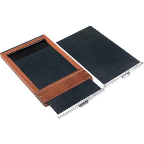 5x7 Walnut Wood Film Holder Deardorff Wisner Chamonix Seneca Kodak Korona Conley