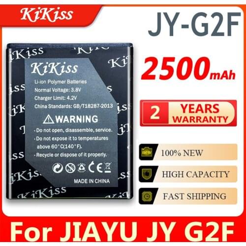 2500mAh Battery JY-G2F / JY-F1 for JIAYU F1 F1W G2F G2S G2 Batterie Bateria Batterij Accumulator