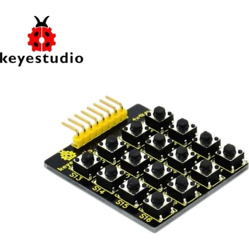 Free shipping! Large Button 4*4 Matrix Keypad for Arduino