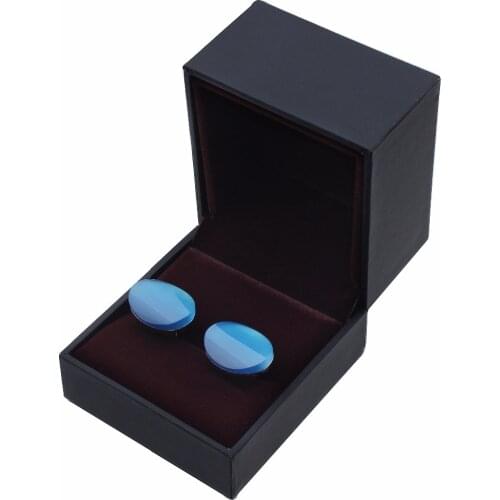 Brand Hawson Retail Jewelry Luxury Cufflinks Gift Box for Birthday Package Online Shop Use Wholesale Available