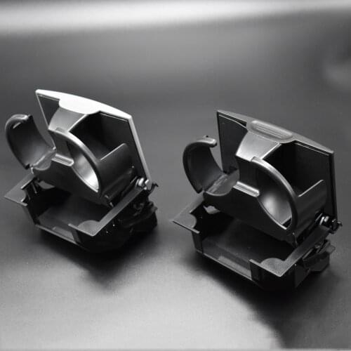 Black gray Practical Car Cup Holder Insert Rear Console Cup Holder Fits For Nissan 05-12 Pathfinder 05-15 Xterra 05-19 Frontier