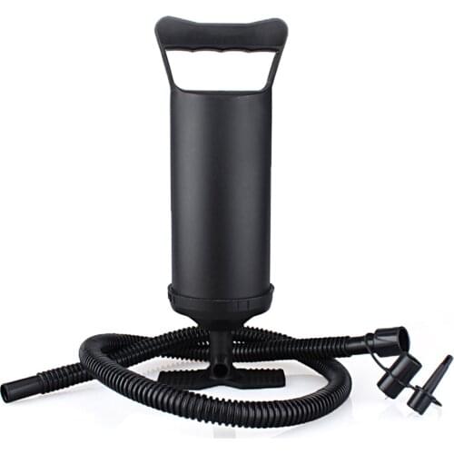 Black Air Pump 2x700cc Portable Convenient Home Household for Fishing Boat Camping Balloon Utility Tool Air Bed Mat Inflation