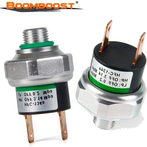 Pressure Sensor for A/C Air Conditioning System High / Low Side valve Switch Universal Binary 11mm