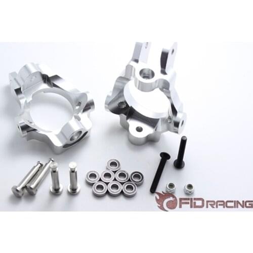 FIDRACING CNC machined alloy Castor Blocks Front Hub for 1/5 rc car losi 5ive t ,kmx2 ,rovan lt