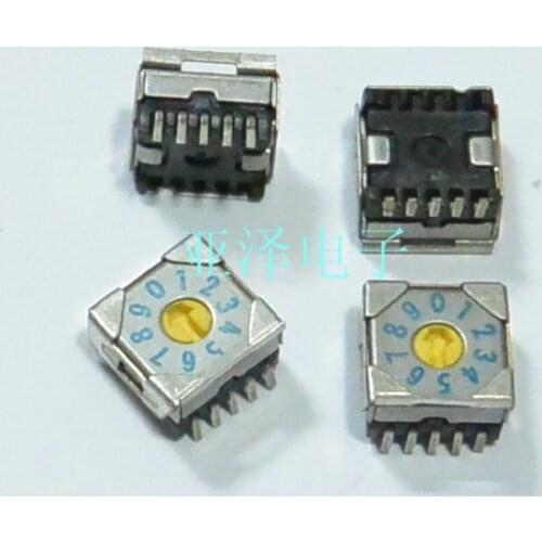 Fuji Japanese FUJISOKU 0-9 / 10 7.5 times; 7.5 DIP rotary code switch SMRR7010-1