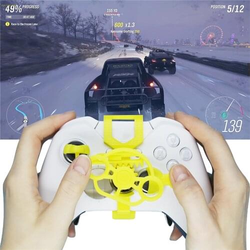 Racing Game Mini Steering Wheel Controller For Xbox One One S/X & Elite Controller Gaming Steering Wheel Simulation Simulator