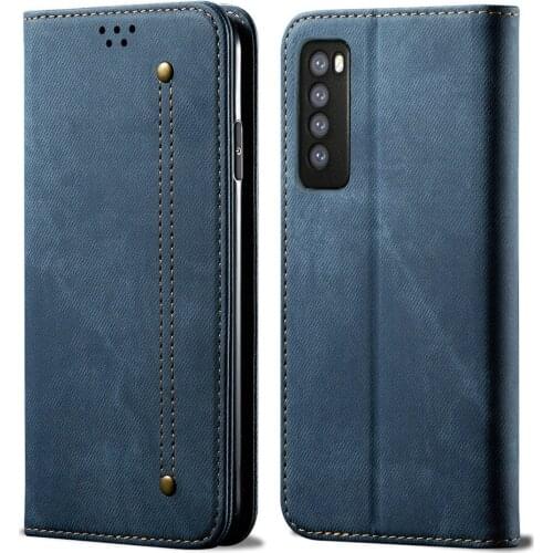 Nova 7 I Nova 7i 7 Se Phone Case 360 Protective Cowboy Solid Wallet Holder For Huawei Nova 7i Case Nova7 7 Pro 7se I7 Shockproof