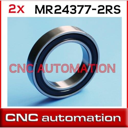 2pcs MR24377 MR2437 2RS 24377 MR2437LLB MR243707 24x37x7mm bicycle bike bottom bracket repair bearing