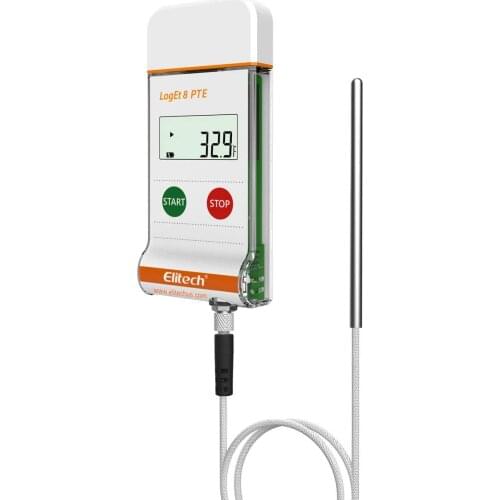 Elitech LogEt 8 PTE Temperature and Humidity Data Logger Reusable PDF Report USB Port 16000 Points