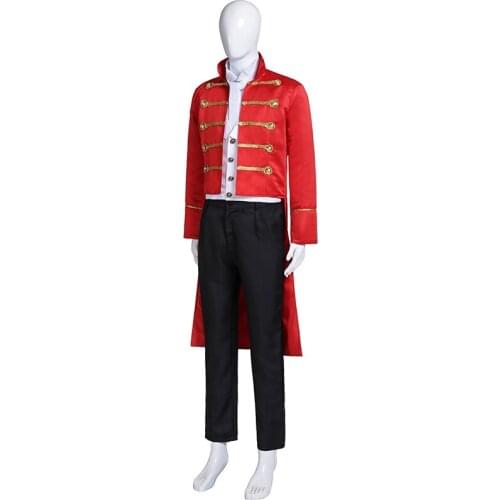 The Greatest Showman Phillip Carlyle Outfit Cosplay Costume Adult Fancy Women Mens Uniform Costume Halloween Suits