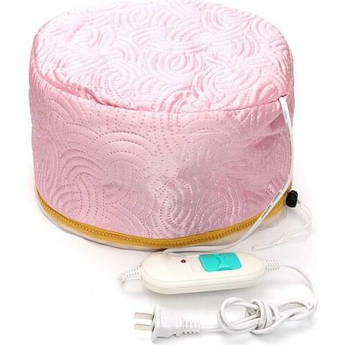 Heated hair cap Electric Hair Cap Hat Salon Hair Thermal Treatment Hair Mask Baking Oil Cap Hair Dryers Heat Hat Safety