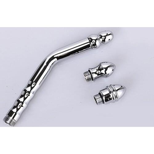 1pc Enema Shower Anal Cleaner 3 Heads Anal Handheld Anus Cleaning Male Female Ducha Higienica Bidet Portable Enema Shower Head