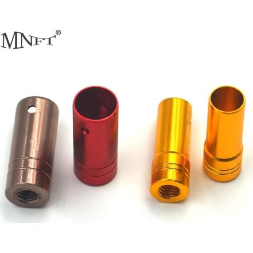 MNFT 1Pcs M8 Screw Net Handle Thread Adapter Fishing Rod Converted Into Dip Net Head Connector Inside Diameter 10mm&12mm
