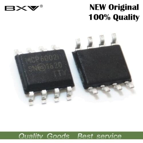 10PCS MCP6002-I/SN SOP8 MCP6002-I SOP MCP6002 SOP-8 SMD new and original IC