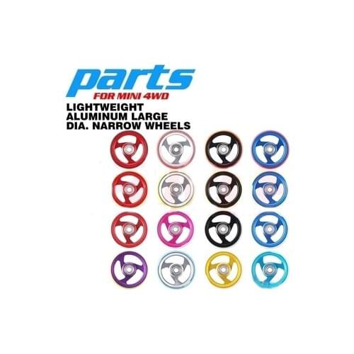 2pcs Tamiya Mini 4WD Racer Self-made Learning Pieces Guide Wheel VS EVO 19mm Ball Bearing Rotary Guide-wheel 94734C Lightweight