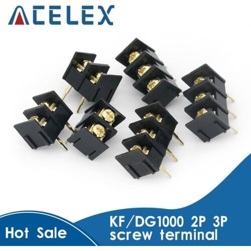 5pcs KF/DG1000-2p 3p Connector/Socket/Terminal Pitch 10MM