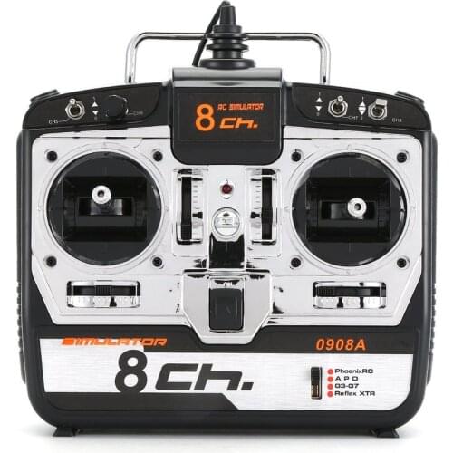 6CH/8CH RC Flight Simulator JTL-0904A Support Realflight G7 Phoenix 5.0 XTR Remote Control Helicopter Fixed-wing Drone