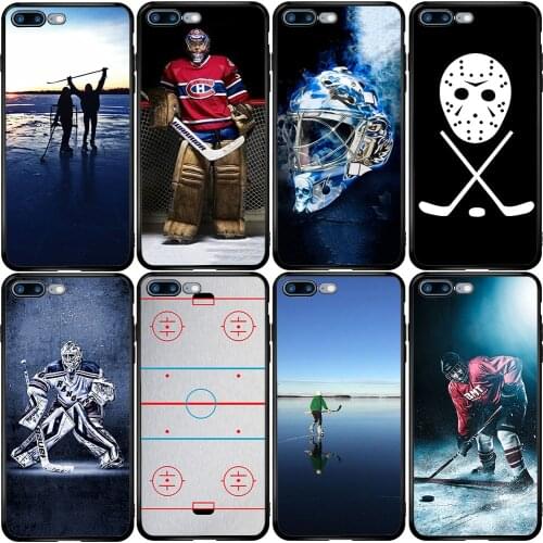 Cover Case for Samsung A10 A10E A10S A20 A20S A30 A40 A50 A50S A60 A70 A21S A31 A41 A51 A71 Play Ice Hockey