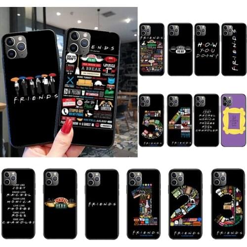 Central Perk Coffee friend tv show how you doin Phone Case for iPhone 11 12 Pro MAX 8 7 Plus SE 2020