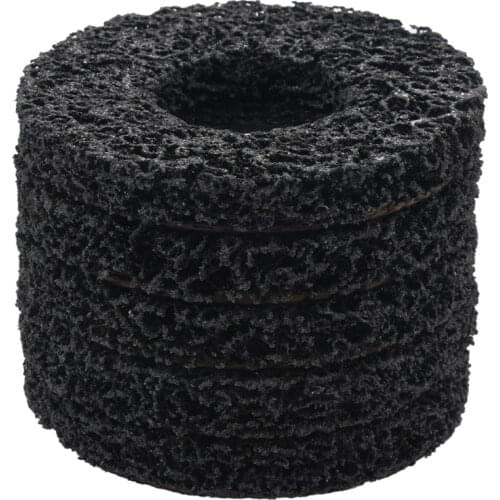 5Pcs Abrasive Tools 115Mm Strip Wheels Paint Rust Removal Clean Angle Grinder Discs Tools For Angle Grinder Retail