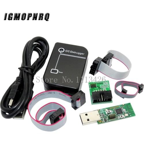 CC Debugger ZIGBEE emulator CC2531 CC2540 Sniffer Wireless Board Bluetooth 4.0 Dongle Capture USB Programmer Downloader Cable