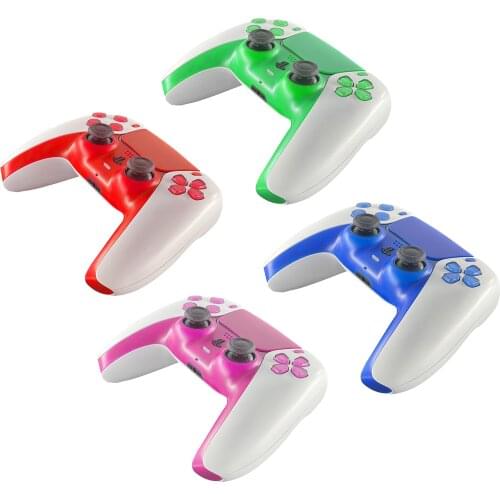 Game Controller DIY Replacement Accessories For PS5 Wireless Handle Controller Buttons Gampad Part For PS5 Decorative Strip
