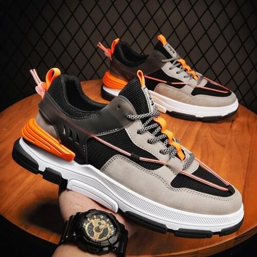 New Men Damping Training Running Casual Tennis Shoes Male Breathable Fashion Student Shoes Outdoor Sport Shoes Men Sneakers