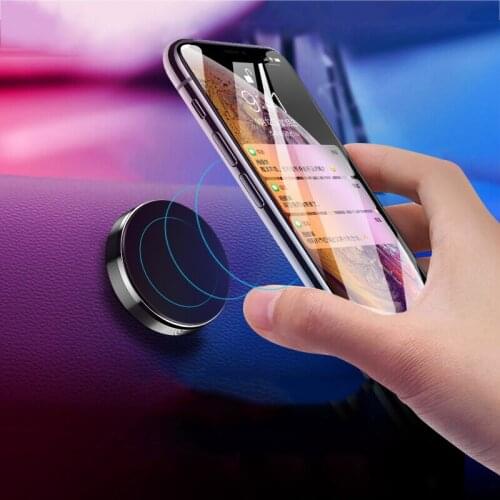 Magnetic Car Phone Holder Dashboard Magnet Cell Phone Stand Steering Wheel Holder Magnetic Wall Holder for iPhone Samsung Xiaomi