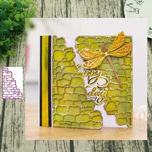 Metal Cutting Dies Fence lace Scrapbooking Stencil Craft Cut Die For DIY Card Crafts Handmade