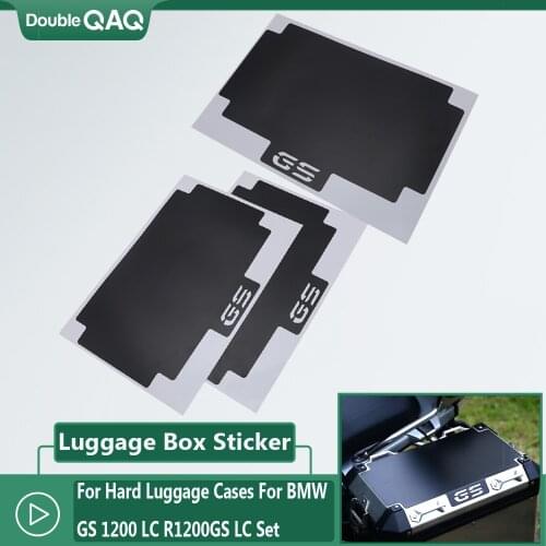 Trunk Sticker Side Case Pads Motorcycles Pannier Cover Set For Luggage Cases For BMW R1200GS LC Adventure ADV R 1250 GS